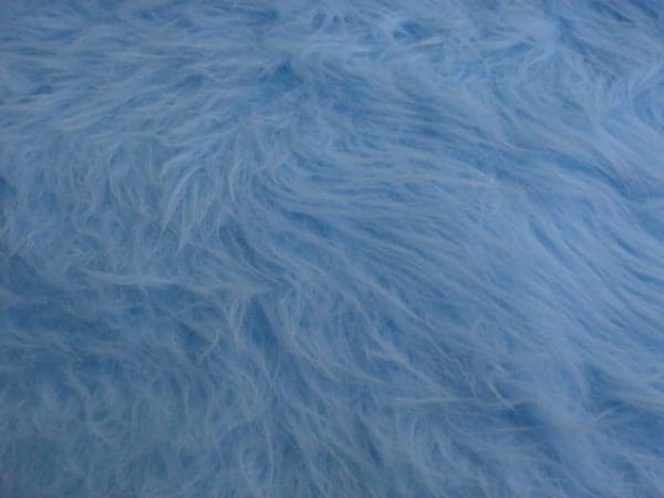 Pluche licht blauw