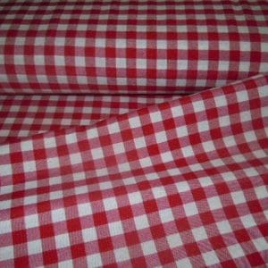 brabantsbont ruitje 10 mm rood