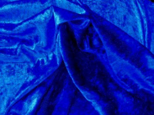 velours de panne kobalt blauw