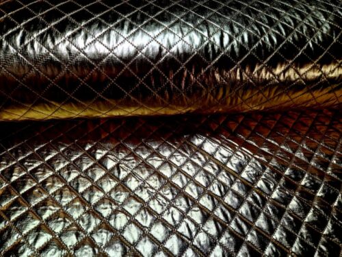 gewatteerde stof goud