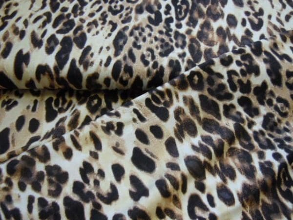 Tricot Jersey panter bruin