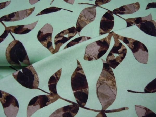 Tricot Jersey takje mint