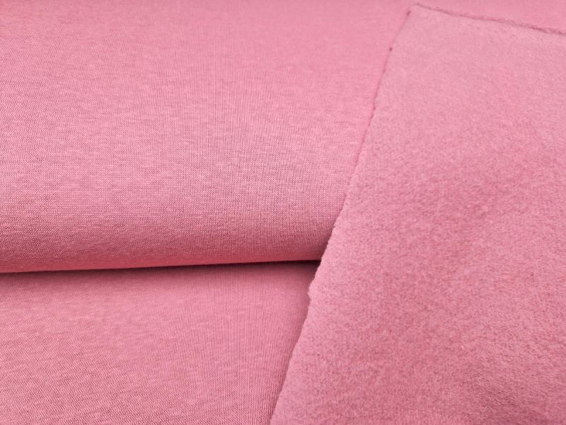 joggingstof oud roze