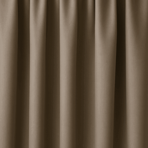 gordijnvoering taupe