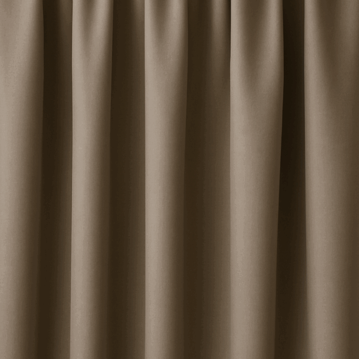 gordijnvoering taupe