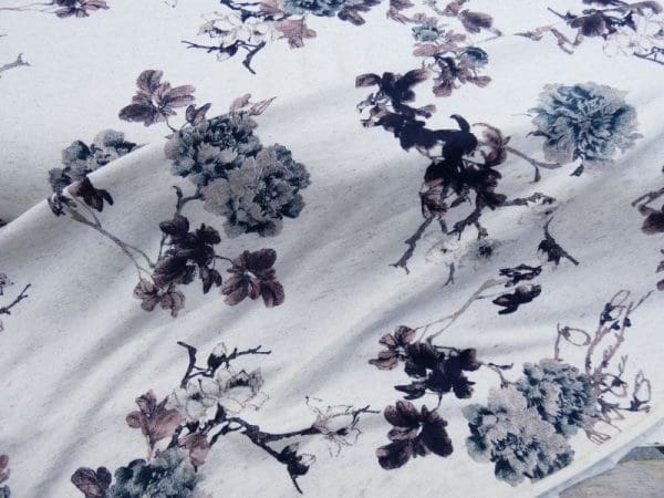 tricot linnen anjer bruin