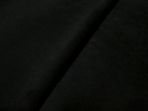 suede imitatie nubuk zwart