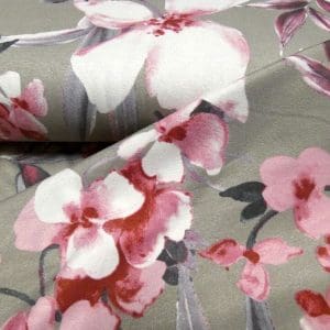 tricot bloem taupe