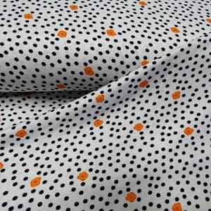 bedrukte tricot flower dot