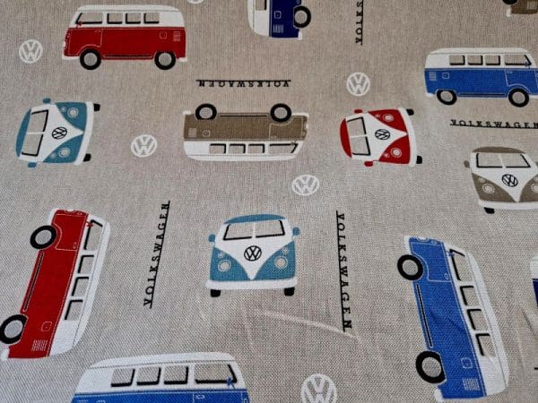 volkswagenbusje stoffen