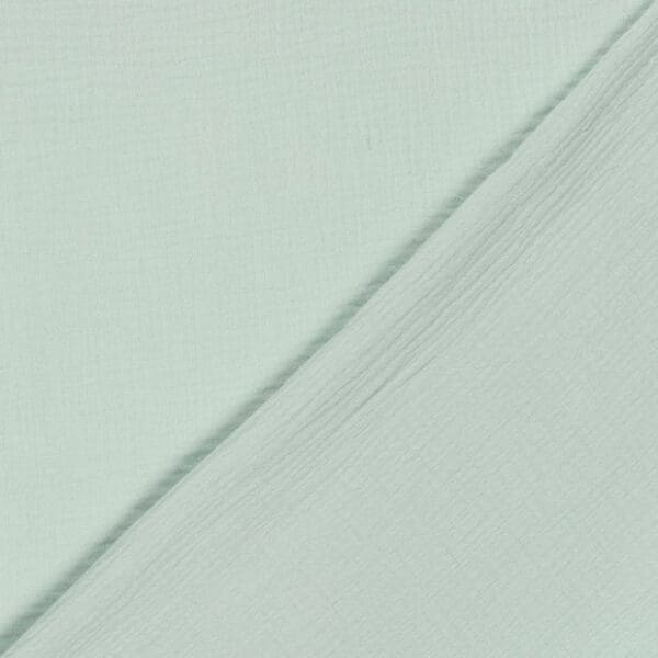 mint mousseline stof
