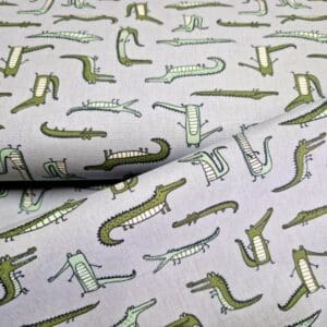 krokodil grijs