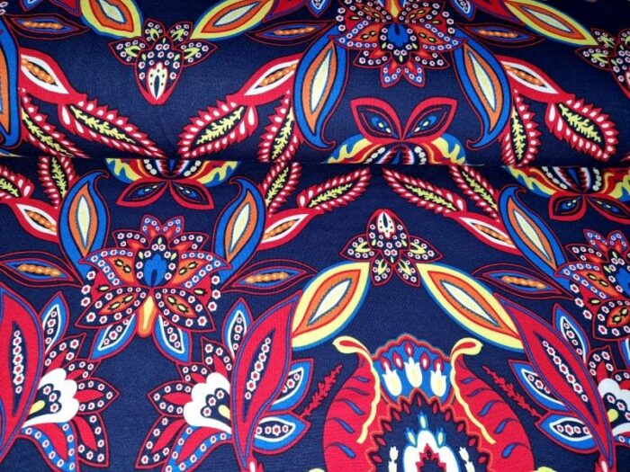 Tricot Jersey dahlia - Afbeelding 2