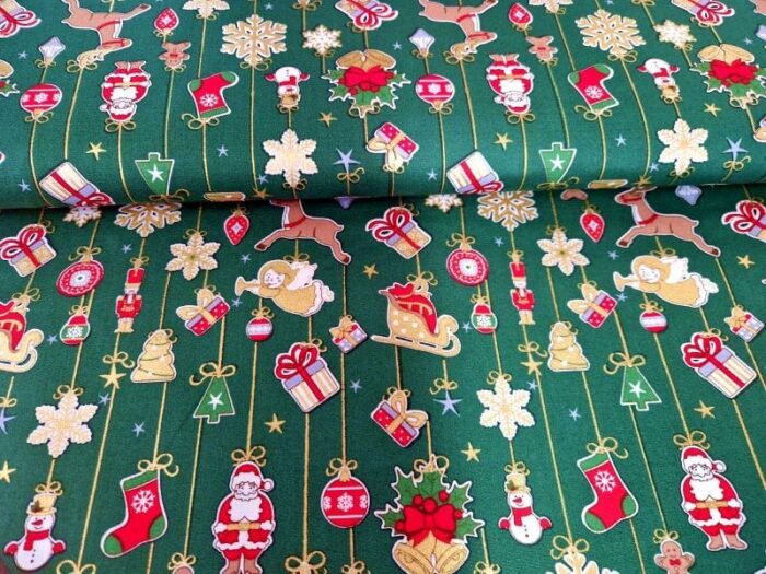 Kerst engel groen - Afbeelding 2