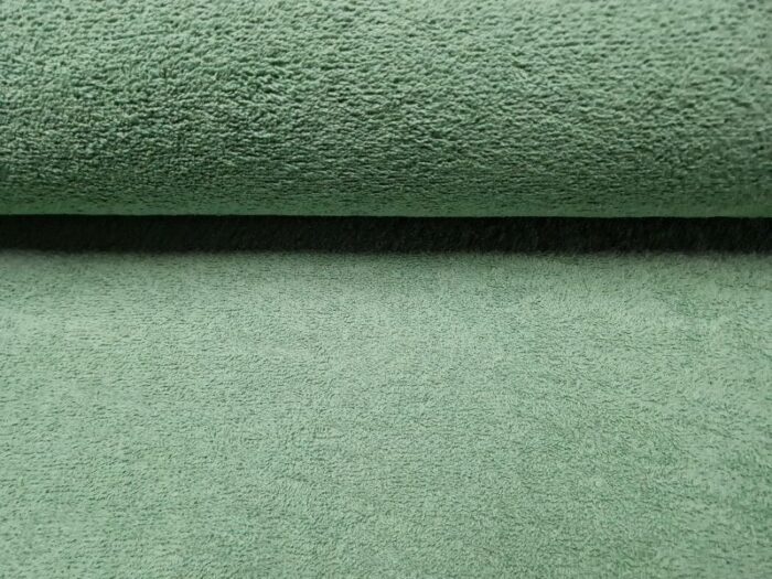 badstof dark old green - Afbeelding 2