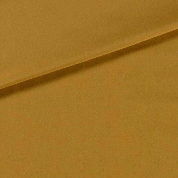 katoen platbinding oker geel - Afbeelding 2