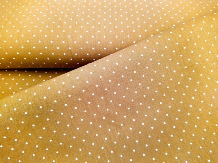 katoentjes oker geel 2mm dot