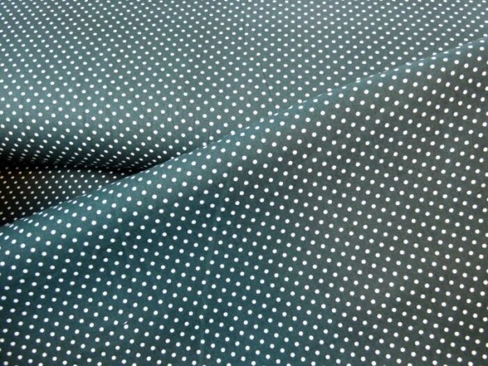 Katoentjes dark old green dot 2mm
