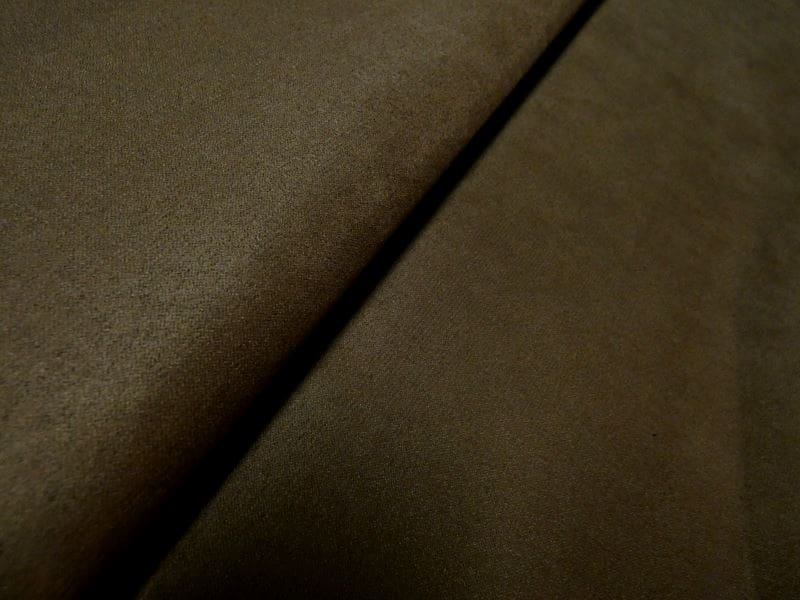 Suede imitatie Castagne Bruin