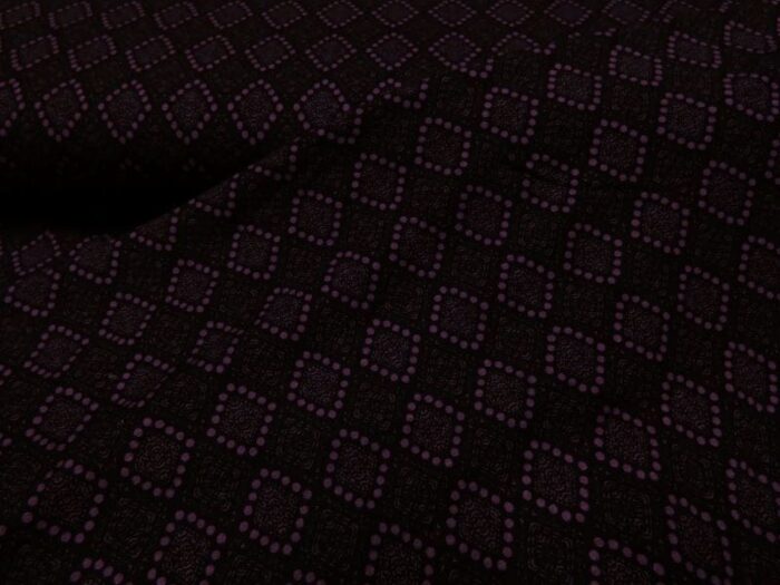 Tricot salmiak aubergine