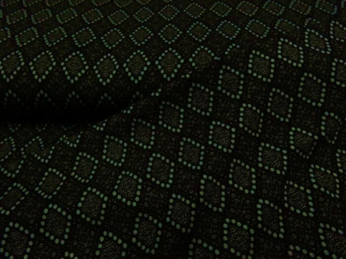 Tricot salmiak olijf groen