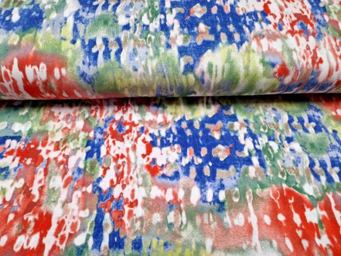 abstracte jersey stof