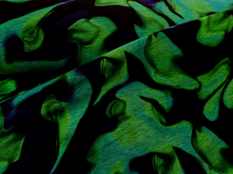 flame blauw/groen stoffen