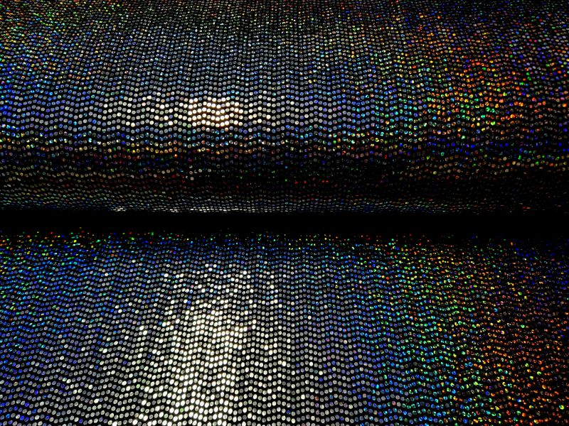 paillette stof multi color