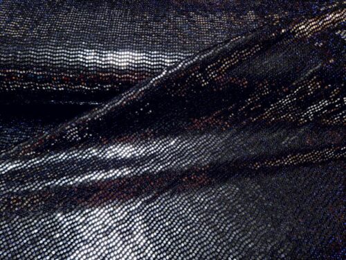 blauwe paillettestof