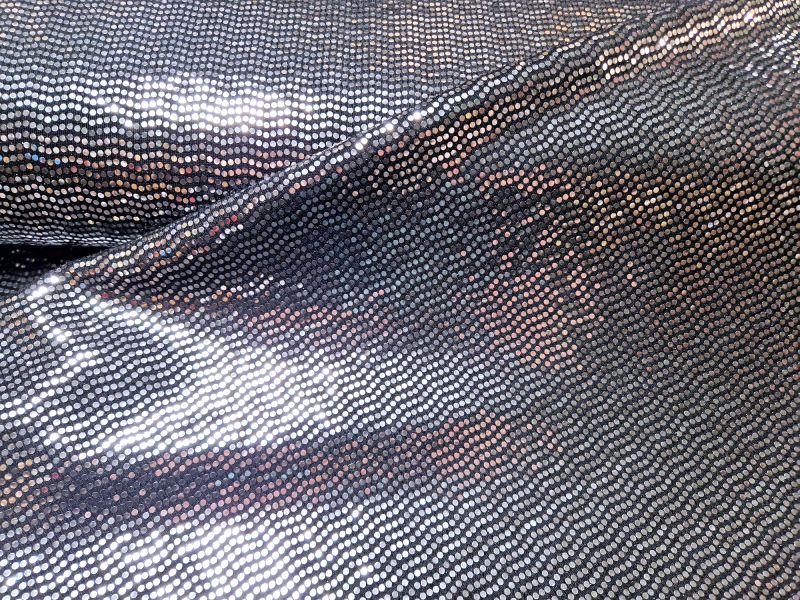 zilver paillettestof