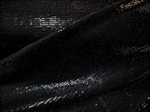 zwarte paillette stof