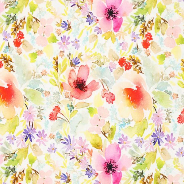 tricot vrolijk lente boeket