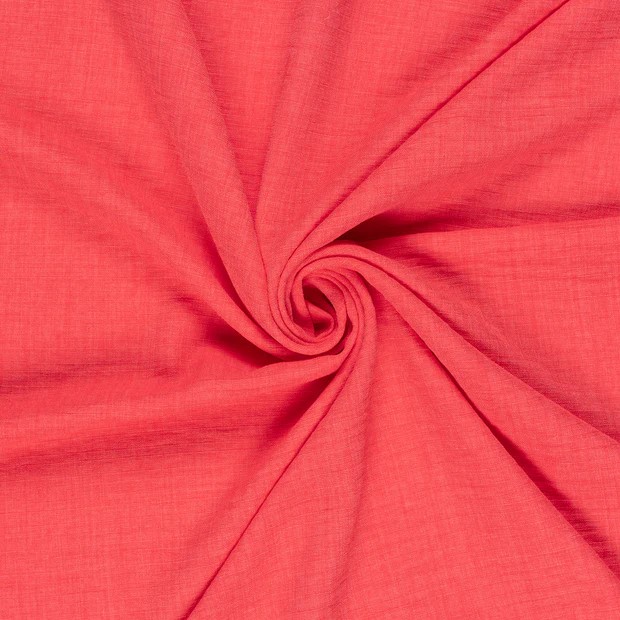 rood linnenlook stof