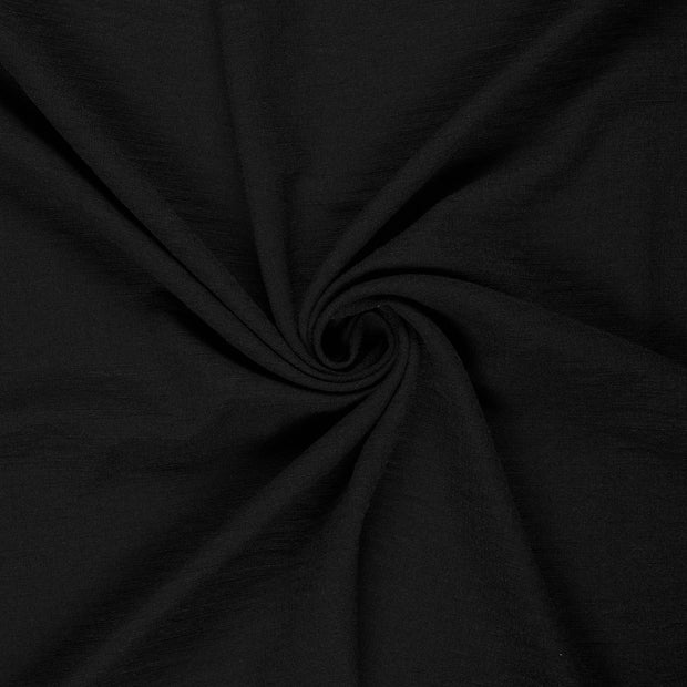 zwarte linnenlook stof