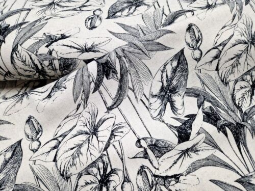 linnen botanische print