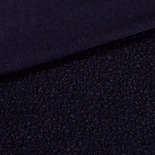 donker blauwe boucle