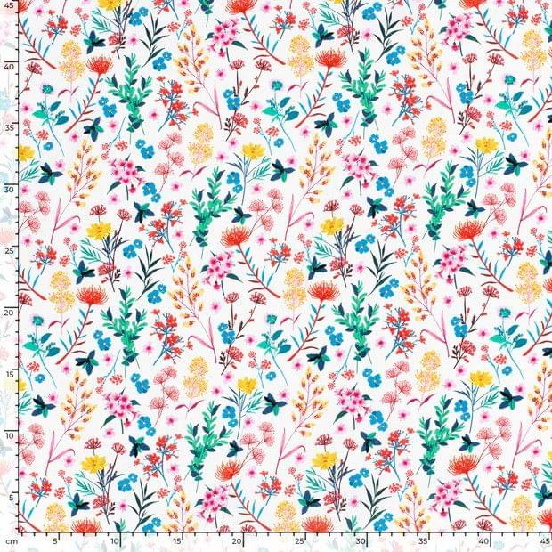 digitale bloemenprint